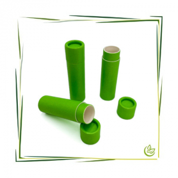 Paper tube grün 66x15